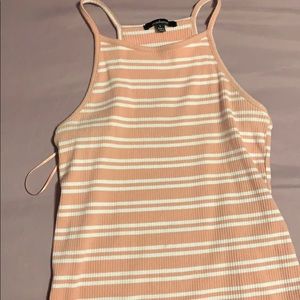 Cami halter striped top